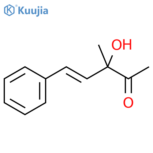 4-Penten-2-one, 3-hydroxy-3-methyl-5-phenyl- structure