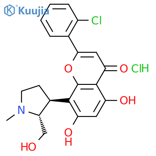 Riviciclib hydrochloride structure