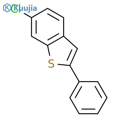 Benzo[b]thiophene, 6-chloro-2-phenyl- structure
