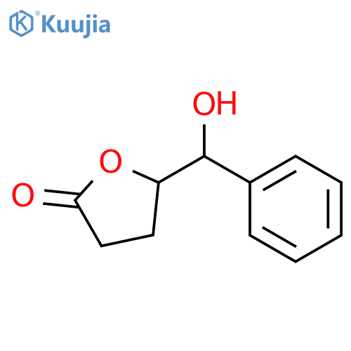 5-[Hydroxy(phenyl)methyl]dihydrofuran-2(3H)-one structure