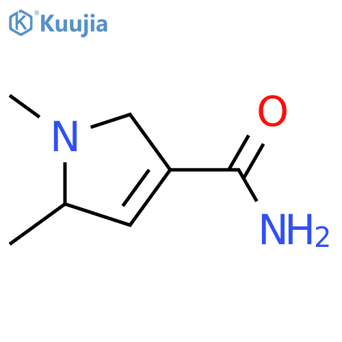 1H-Pyrrole-3-carboxamide,2,5-dihydro-1,5-dimethyl-(9CI) structure