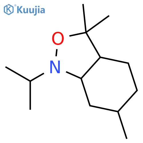 3,3,6-trimethyl-1-propan-2-yl-3a,4,5,6,7,7a-hexahydro-2,1-benzoxazole structure
