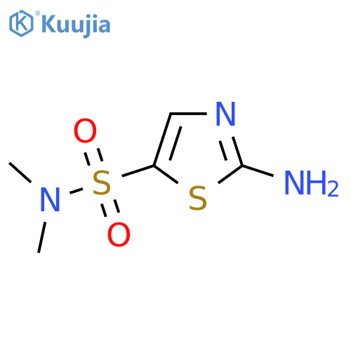 2-Amino-N,N-dimethylthiazole-5-sulfonamide structure