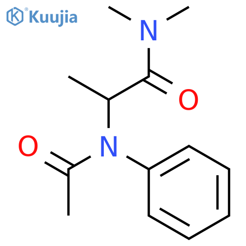 N~2~-acetyl-N,N-dimethyl-N~2~-phenylalaninamide structure