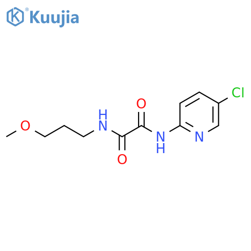 N'-(5-chloropyridin-2-yl)-N-(3-methoxypropyl)ethanediamide structure