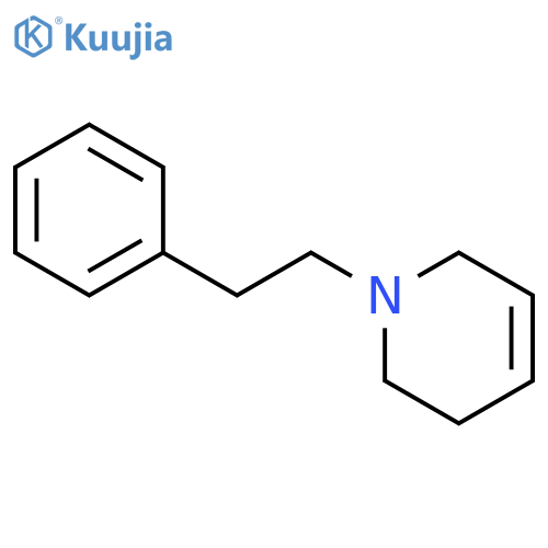 1-(2-Phenylethyl)-1,2,3,6-tetrahydropyridine structure