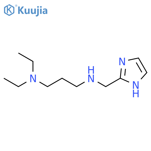 3-(diethylamino)propyl(1H-imidazol-2-yl)methylamine structure