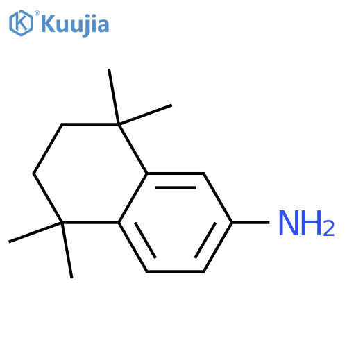 5,5,8,8-Tetramethyl-5,6,7,8-tetrahydronaphthalen-2-amine structure