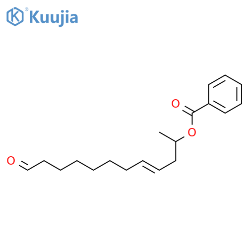 8-Dodecenal, 11-(benzoyloxy)-, (E)- structure