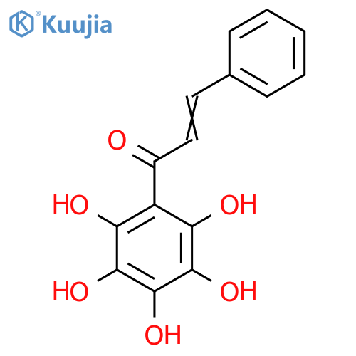 2-Propen-1-one, 1-(pentahydroxyphenyl)-3-phenyl-, (2E)- structure