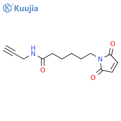 1H-Pyrrole-1-hexanamide, 2,5-dihydro-2,5-dioxo-N-2-propyn-1-yl- structure