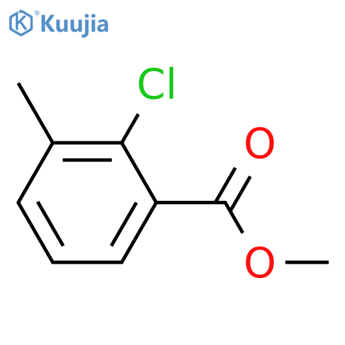 Methyl 2-Chloro-3-methylbenzoate structure