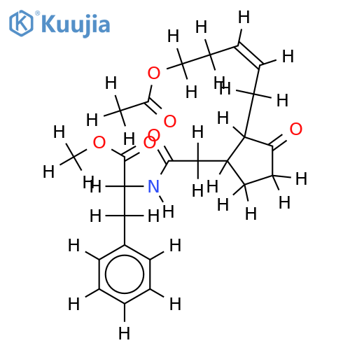 (-)N-(12-Acetoxy)jasmonoyl-phenylalaninmethylester structure
