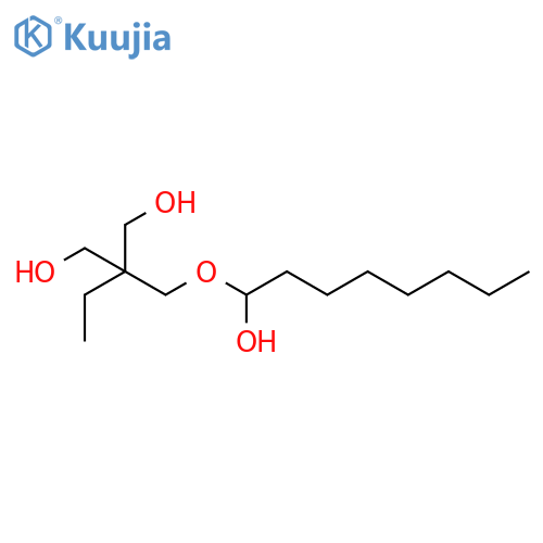 1,3-Propanediol, 2-ethyl-2-[[(1-hydroxyoctyl)oxy]methyl]- structure