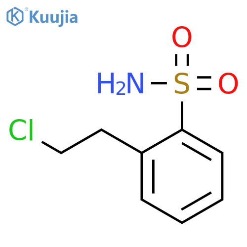Benzenesulfonamide, 2-(2-chloroethyl)- structure
