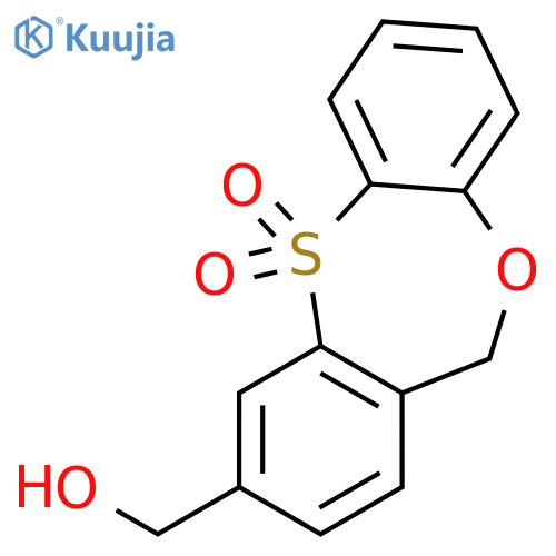 11H-Dibenz[b,e][1,4]oxathiepin-3-methanol, 5,5-dioxide structure