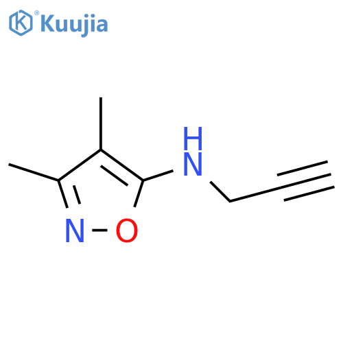 5-Isoxazolamine,3,4-dimethyl-N-2-propynyl-(9CI) structure