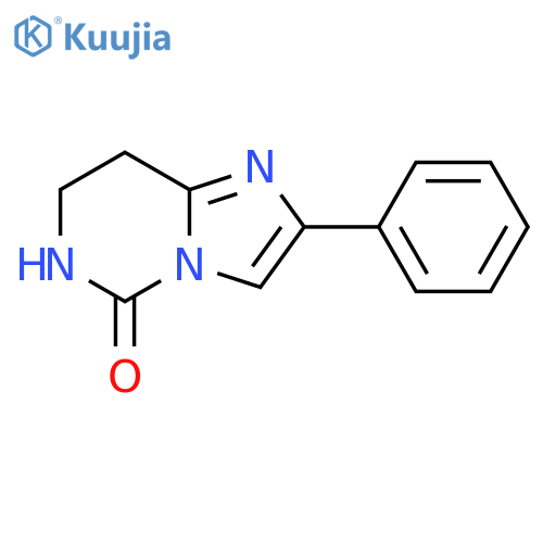 7,8-dihydro-2-phenyl-Imidazo[1,2-c]pyrimidin-5(6H)-one structure