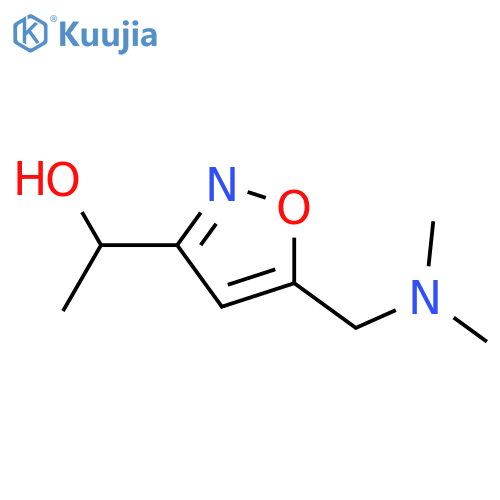 3-(1-Hydroxyethyl)-5-dimethylaminomethylisoxazole structure