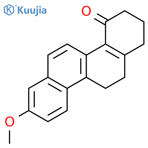4(1H)-Chrysenone, 2,3,11,12-tetrahydro-8-methoxy- structure
