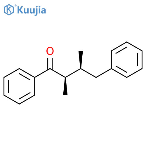 1-Butanone, 2,3-dimethyl-1,4-diphenyl-, (2S,3R)-rel- structure