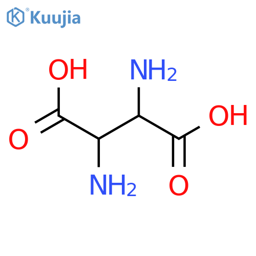 2,3-Diaminosuccinic acid structure