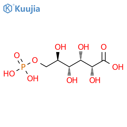 (2R,3S,4R,5R)-2,3,4,5-Tetrahydroxy-6-(phosphonooxy)hexanoic acid structure