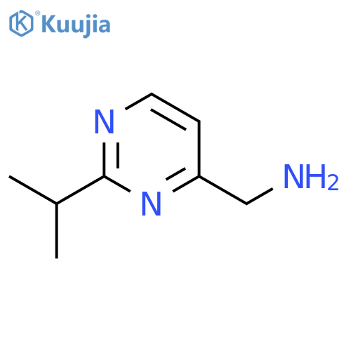 (2-isopropylpyrimidin-4-yl)methylamine dihydrochloride structure