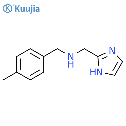 (1H-imidazol-2-yl)methyl(4-methylphenyl)methylamine structure