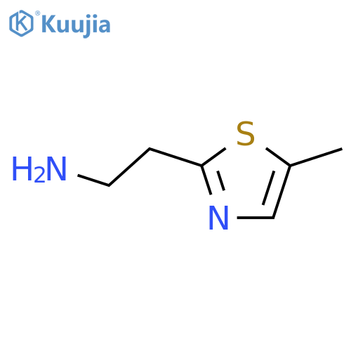 2-(5-methyl-1,3-thiazol-2-yl)Ethylamine Dihydrochloride structure