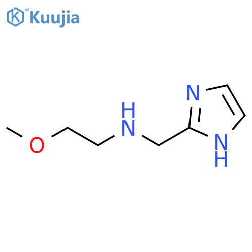 (1H-imidazol-2-yl)methyl(2-methoxyethyl)amine structure