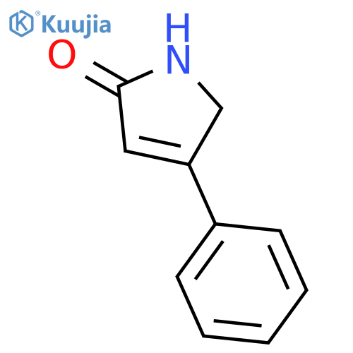 4-phenyl-2,5-dihydro-1H-pyrrol-2-one structure