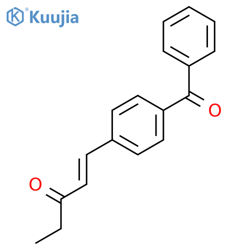1-Penten-3-one, 1-(4-benzoylphenyl)-, (1E)- structure