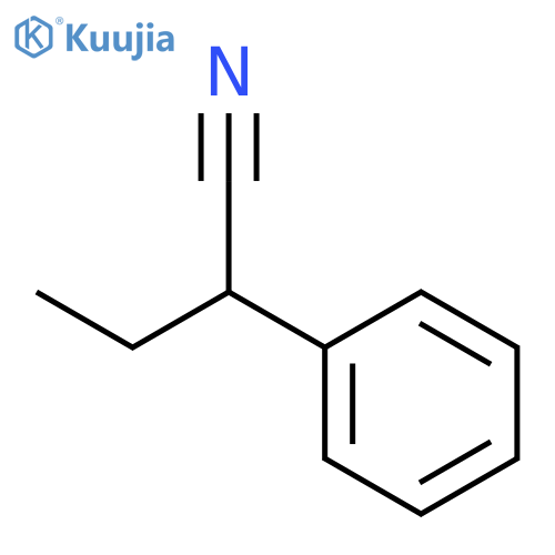 alpha-Ethylbenzyl Cyanide structure