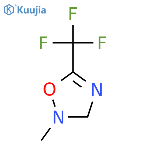 1,2,4-Oxadiazole, 2,3-dihydro-2-methyl-5-(trifluoromethyl)- structure