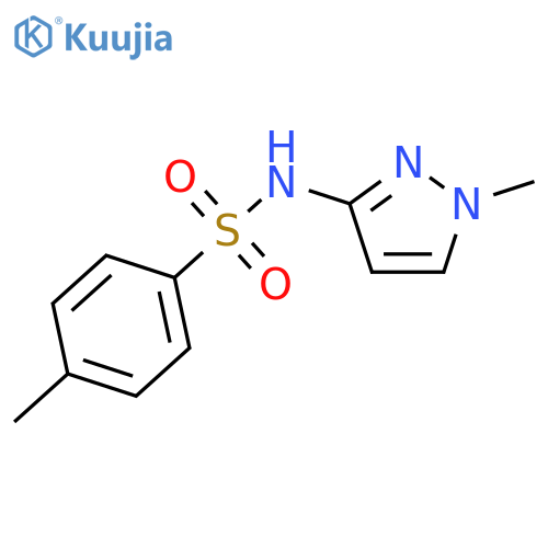 4-Methyl-N-(1-methyl-1H-pyrazol-3-yl)-benzenesulfonamide structure