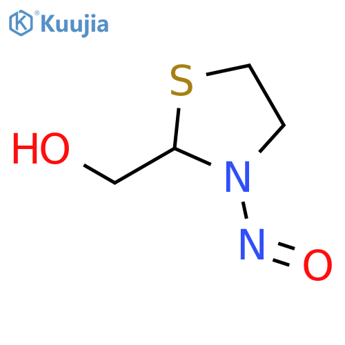 2-Thiazolidinemethanol,3-nitroso- structure