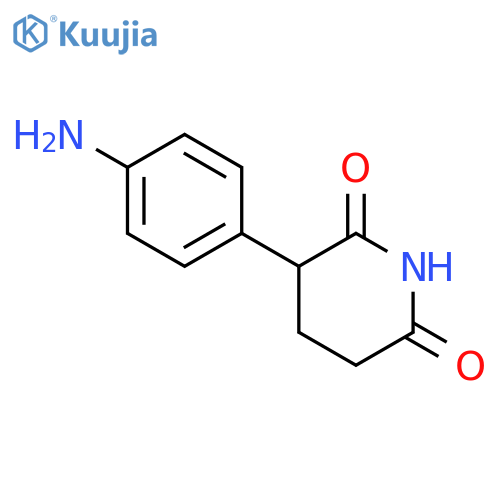 3-(4-Aminophenyl)piperidine-2,6-dione structure