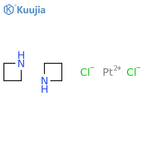 Platinum,bis(azetidine)dichloro-, (SP-4-2)- structure