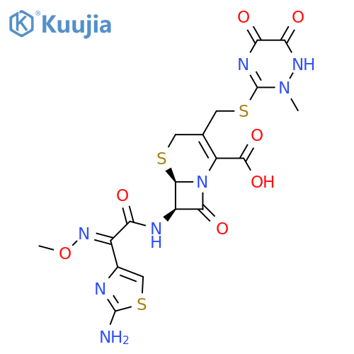 (E)-Ceftriaxone structure