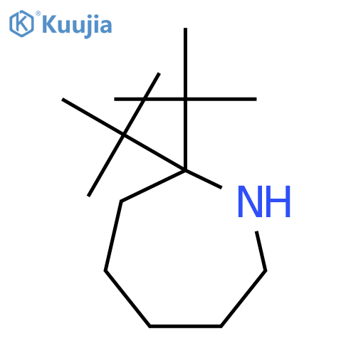 1H-Azepine, 2,2-bis(1,1-dimethylethyl)hexahydro- structure