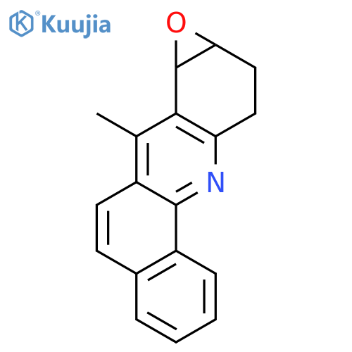 Benz[h]oxireno[a]acridine, 1a,2,3,11b-tetrahydro-11-methyl- structure