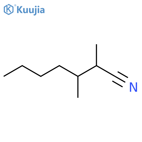 2,3-Dimethylheptanenitrile structure