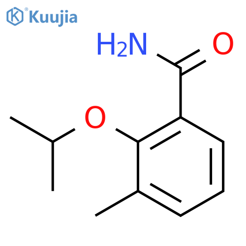 3-methyl-2-(1-methylethoxy)benzamide structure