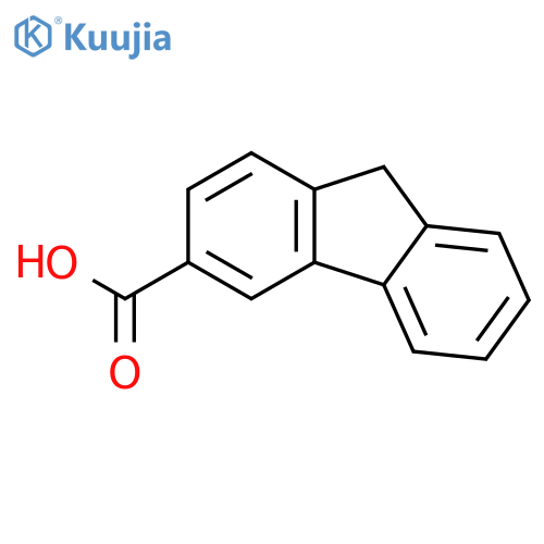 9H-fluorene-3-carboxylic acid structure