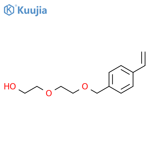 Ethanol, 2-[2-[(4-ethenylphenyl)methoxy]ethoxy]- structure