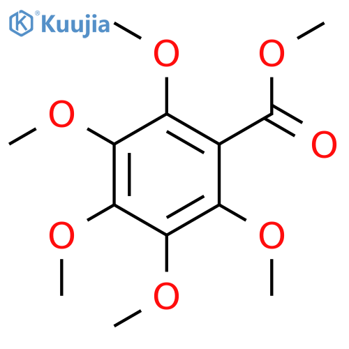 Pentahydroxybenzoic acid; Penta-Me ether, Me ester structure