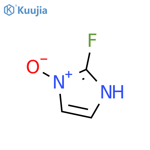 1H-Imidazole, 2-fluoro-, 3-oxide structure