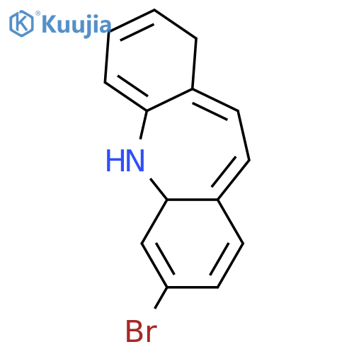 5H-Dibenz[b,f]azepine, 3-bromo- structure