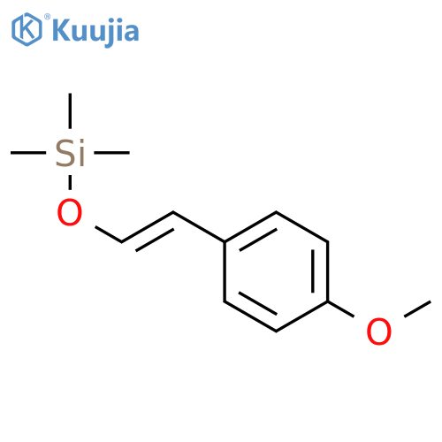 Benzene, 1-methoxy-4-[(1E)-2-[(trimethylsilyl)oxy]ethenyl]- structure